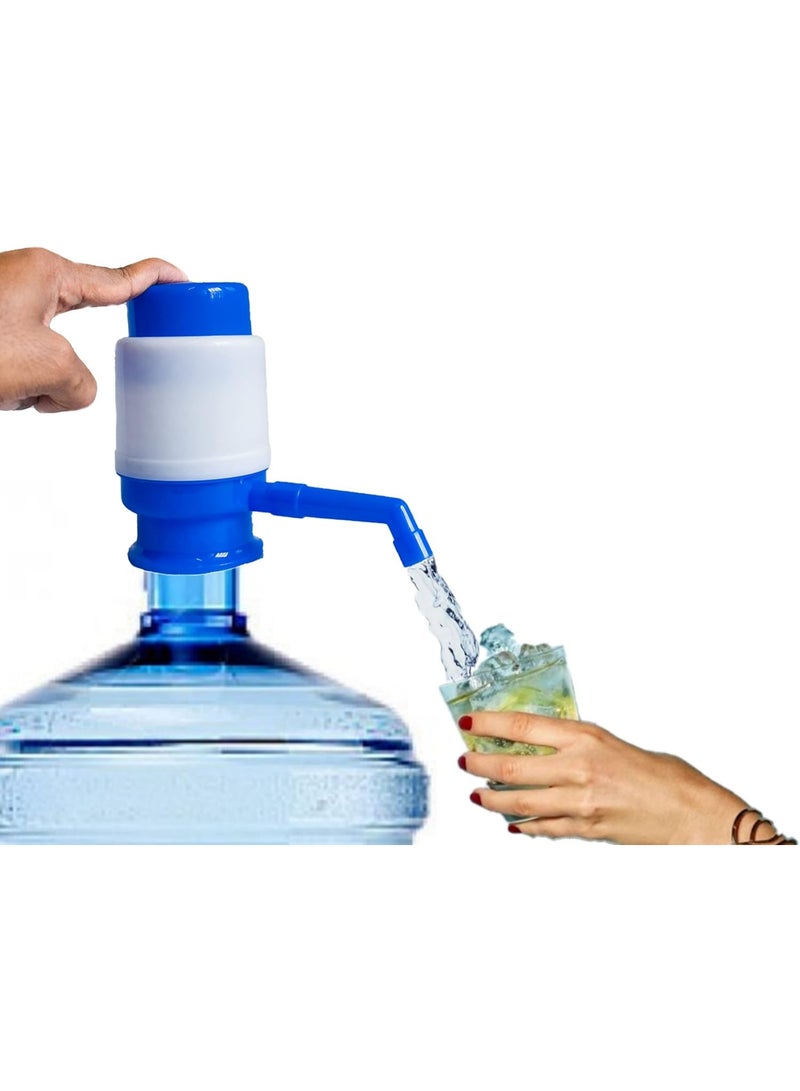 ترينديجو مضخة مياه يدوية بضغط يدوي – مضخة موزع مياه لأباريق وزجاجات مياه معدنية 20-25 لتر - Image 1